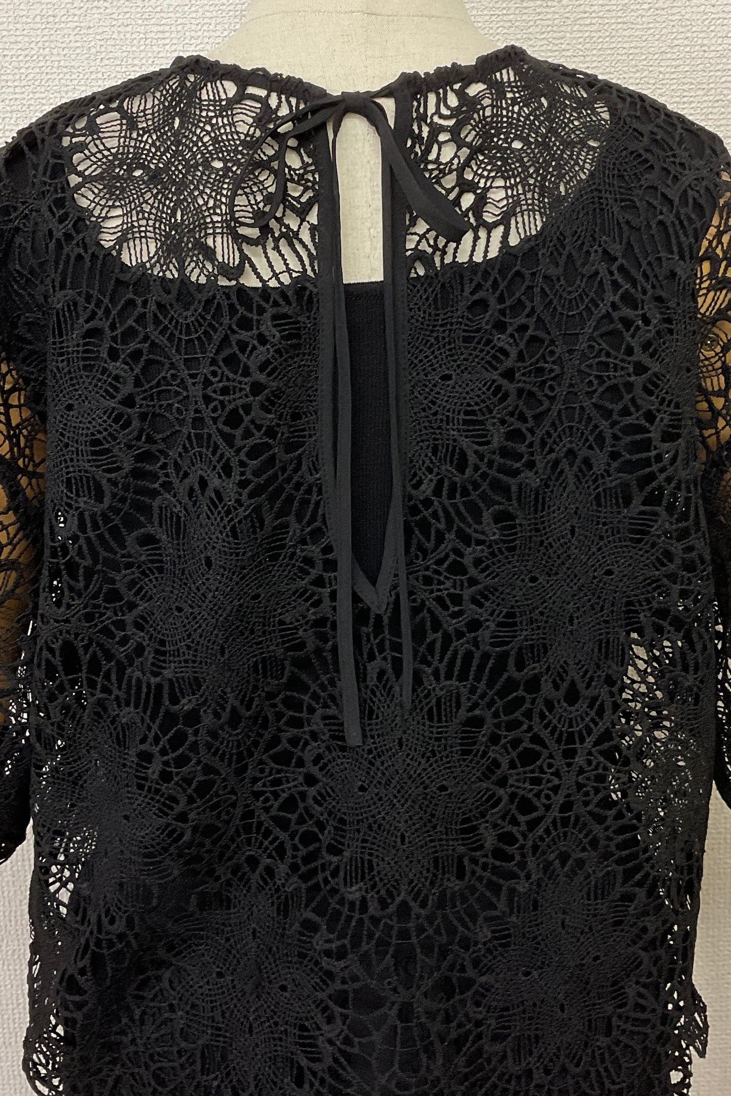 2WAYスカラップレースブラウス