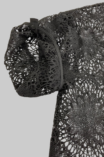 2WAYスカラップレースブラウス