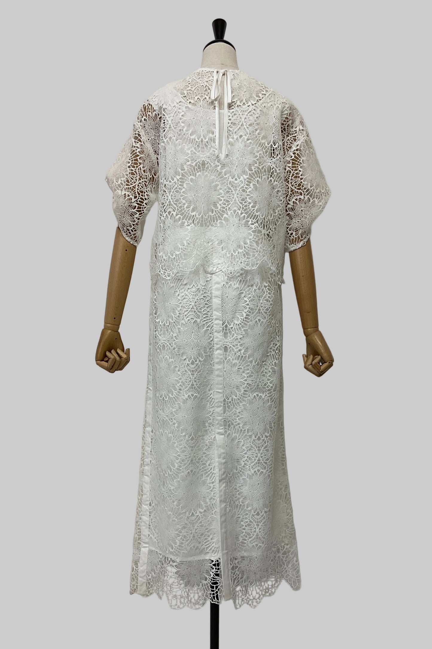 2WAYスカラップレースブラウス