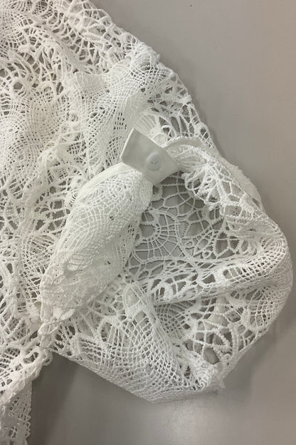 2WAYスカラップレースブラウス