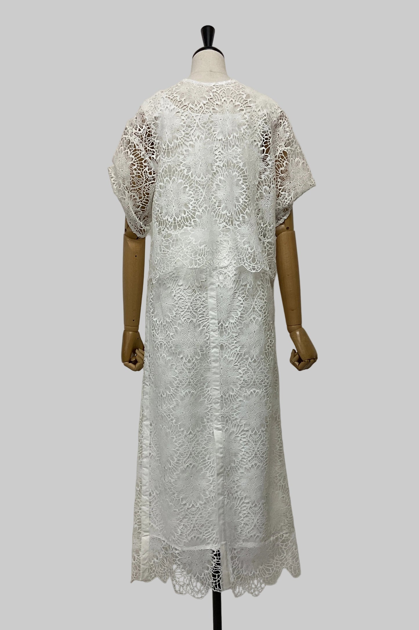 2WAYスカラップレースブラウス