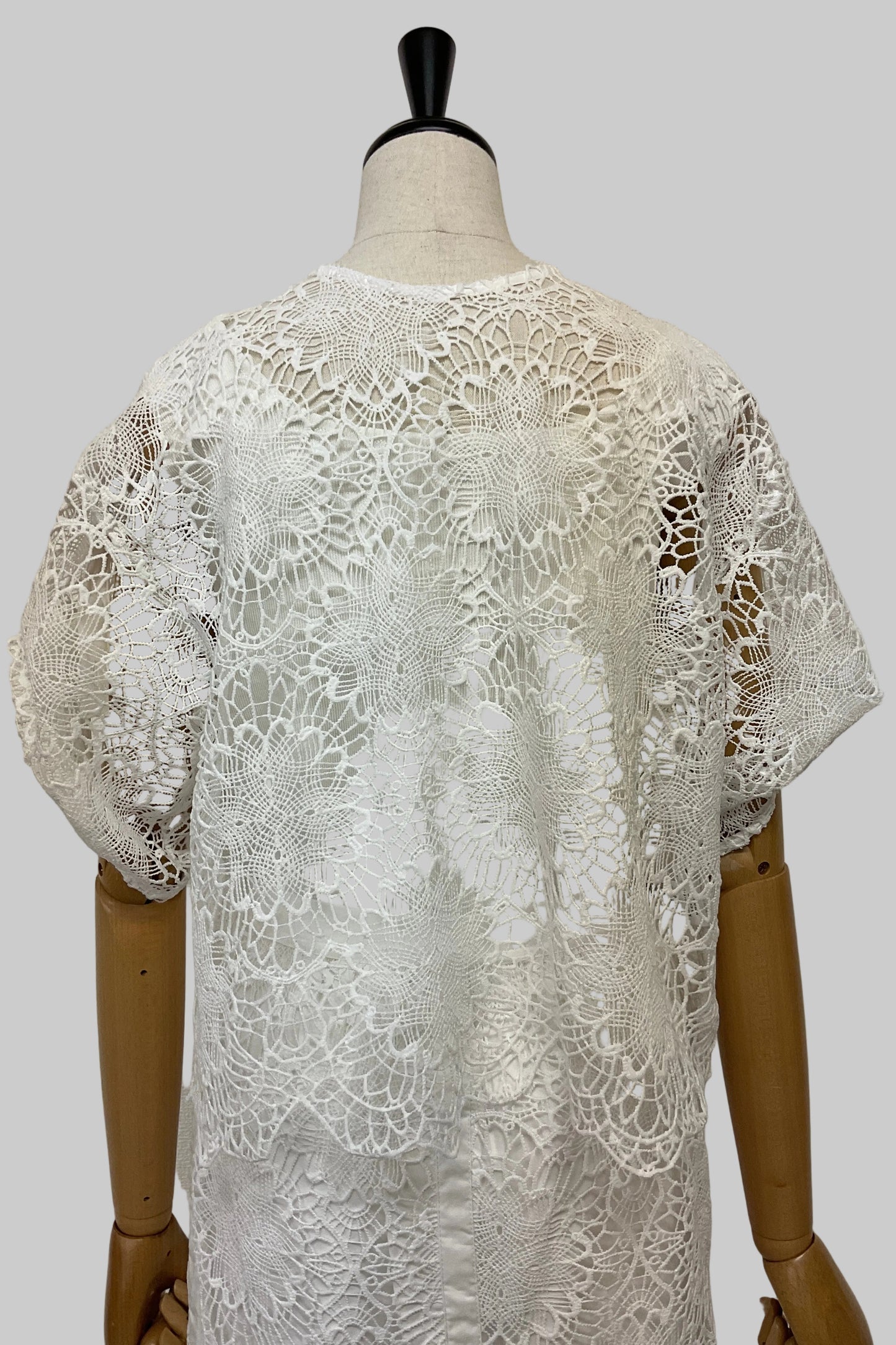 2WAYスカラップレースブラウス