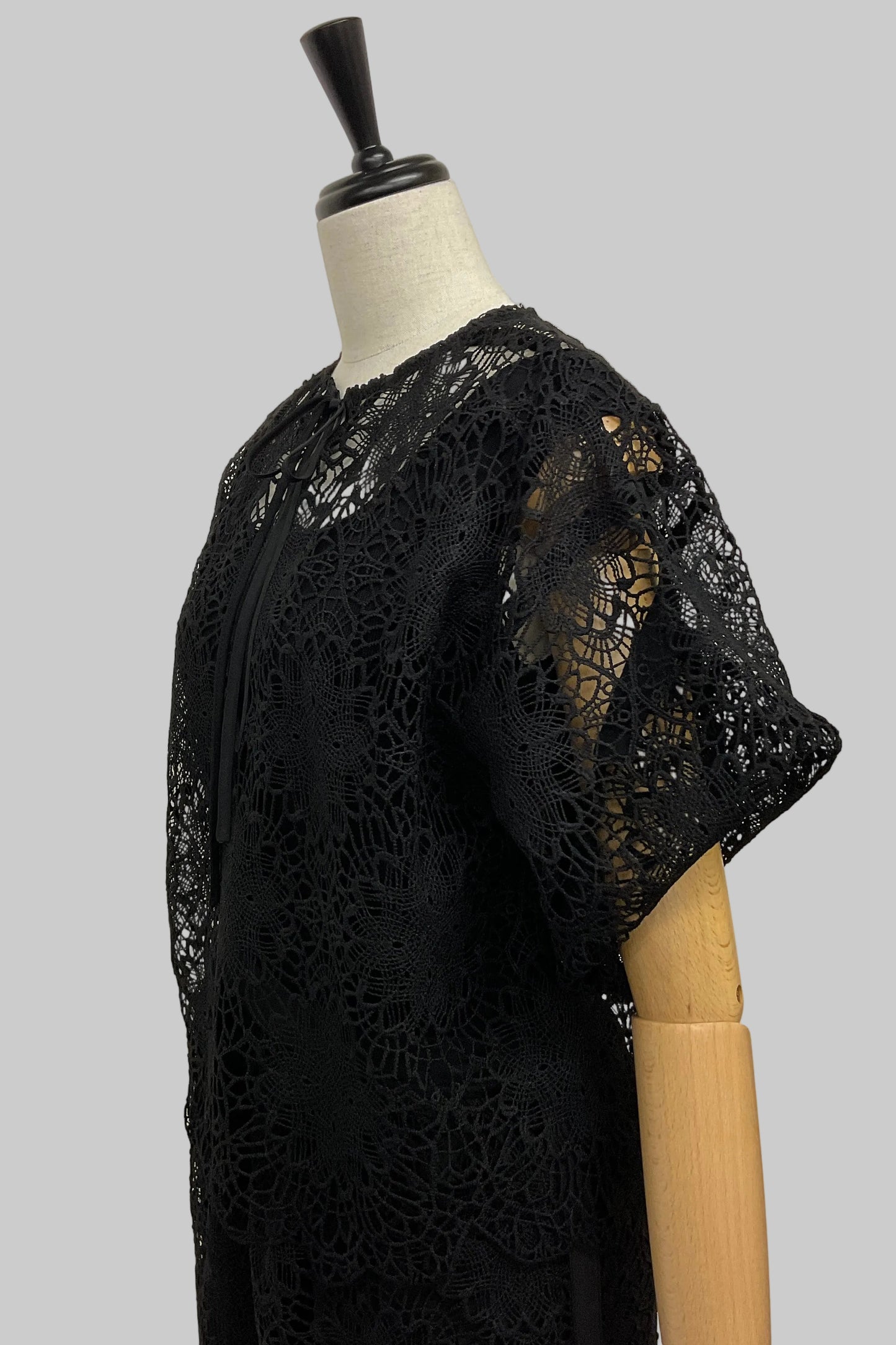 2WAYスカラップレースブラウス