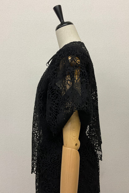 2WAYスカラップレースブラウス