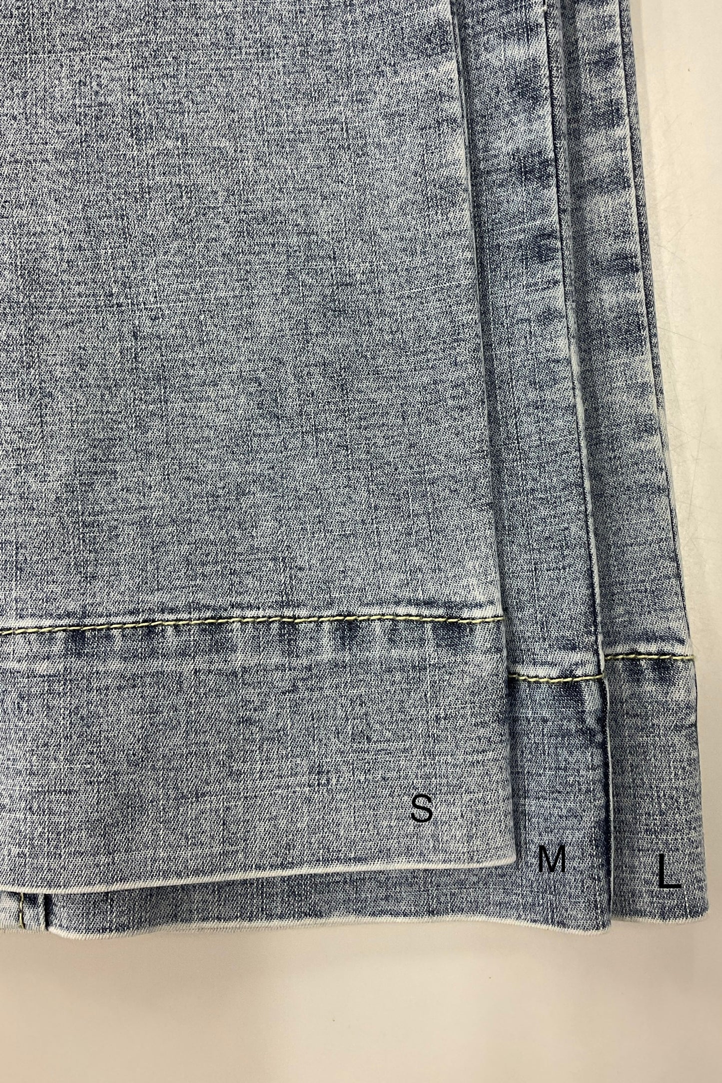 デニムペンシルスカート