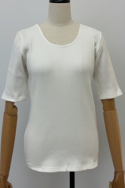 2WAYリブカットTシャツ