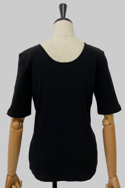 2WAYリブカットTシャツ