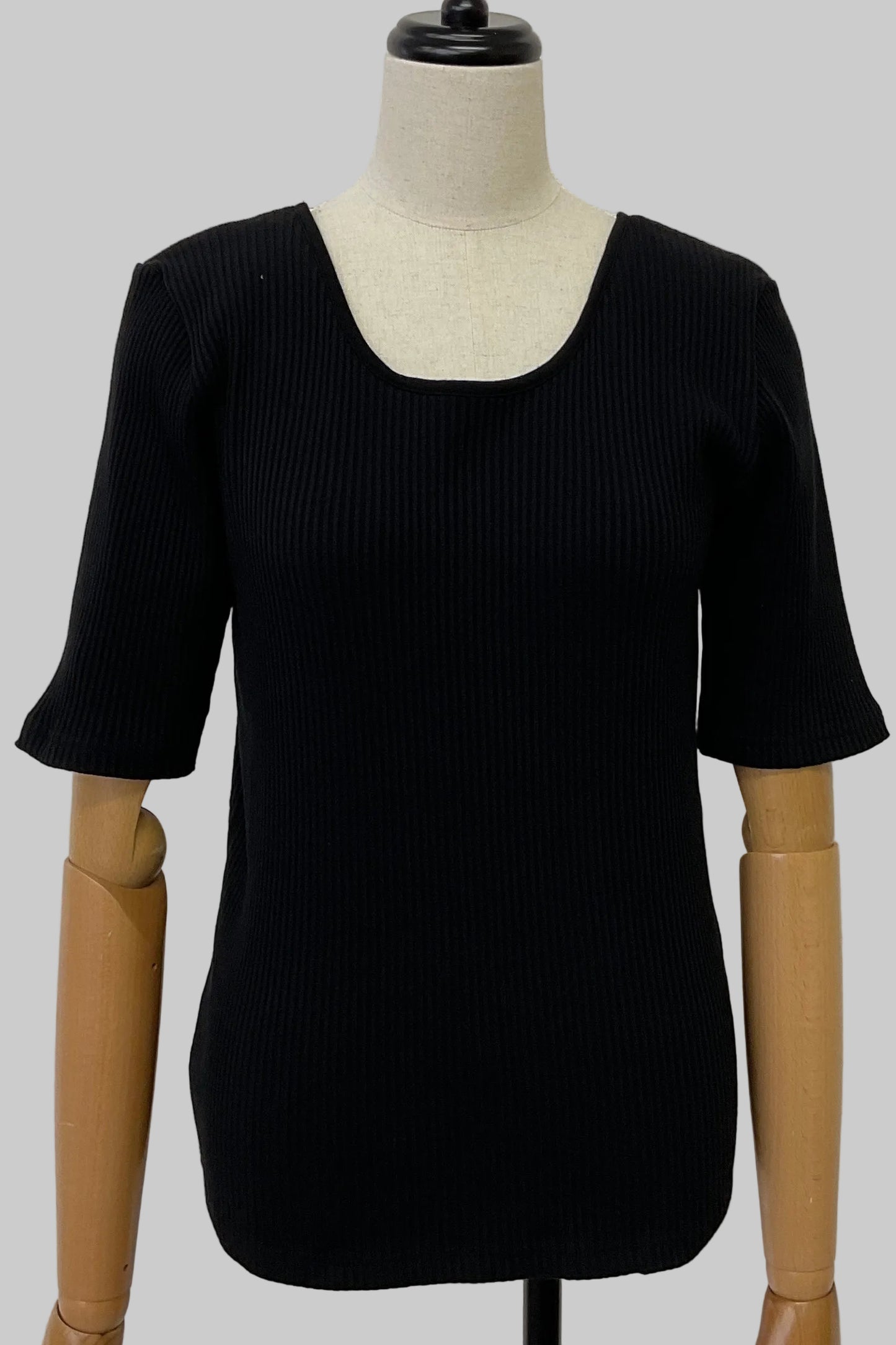 2WAYリブカットTシャツ