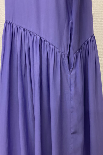 〈20%OFF〉ペチ付きシアーシャツワンピース