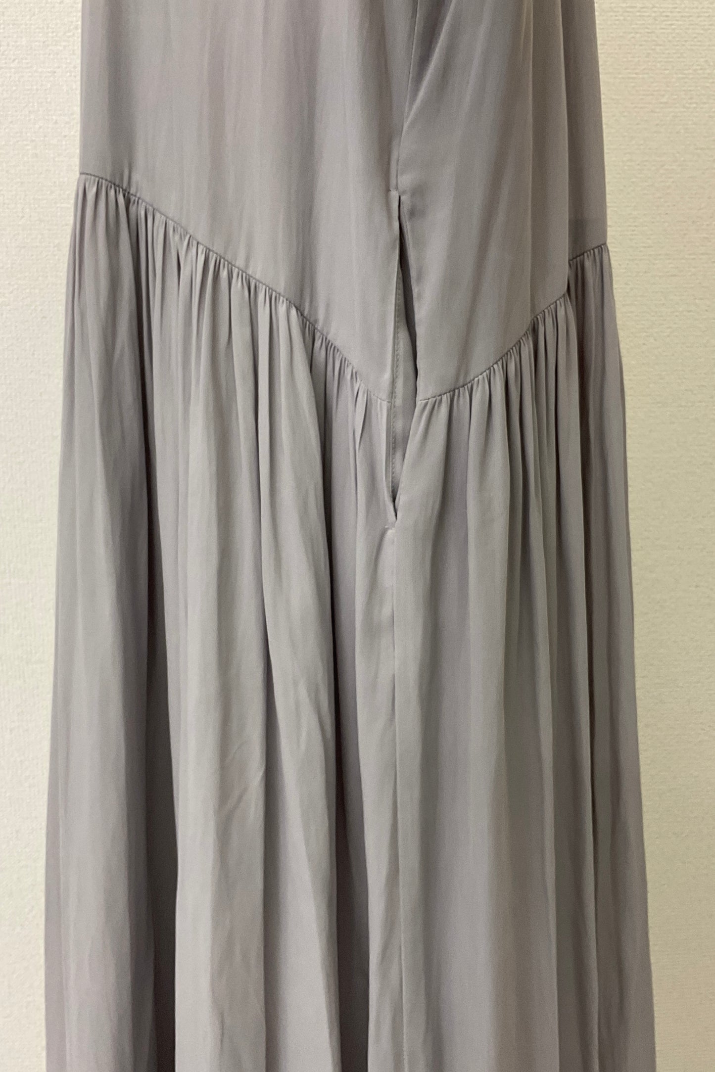 〈20%OFF〉ペチ付きシアーシャツワンピース