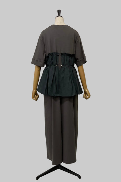 〈ご試着キャンペーン対象品〉ビスチェドッキングワンピース