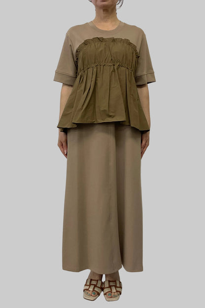 〈ご試着キャンペーン対象品〉ビスチェドッキングワンピース