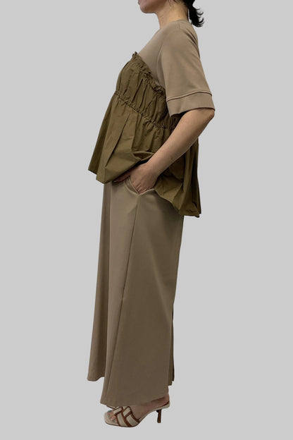 〈ご試着キャンペーン対象品〉ビスチェドッキングワンピース