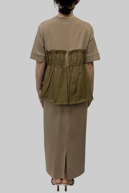 〈ご試着キャンペーン対象品〉ビスチェドッキングワンピース