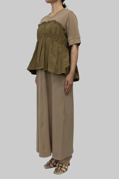 〈ご試着キャンペーン対象品〉ビスチェドッキングワンピース