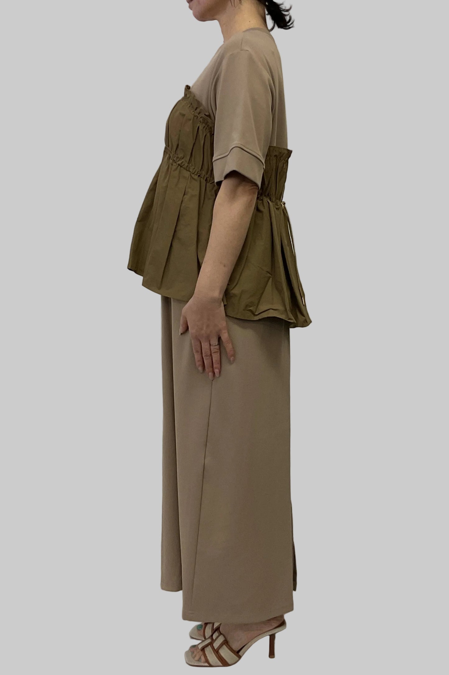 〈ご試着キャンペーン対象品〉ビスチェドッキングワンピース