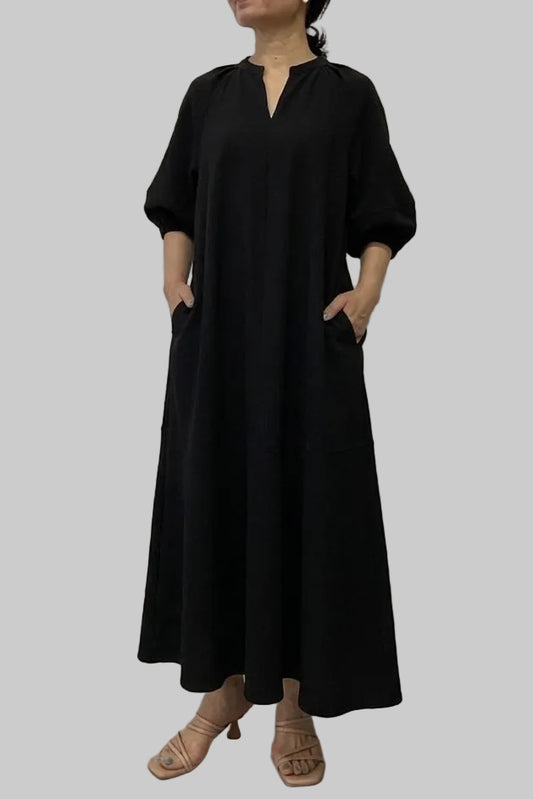 〈ご試着キャンペーン対象品〉袖ボリュームワンピース