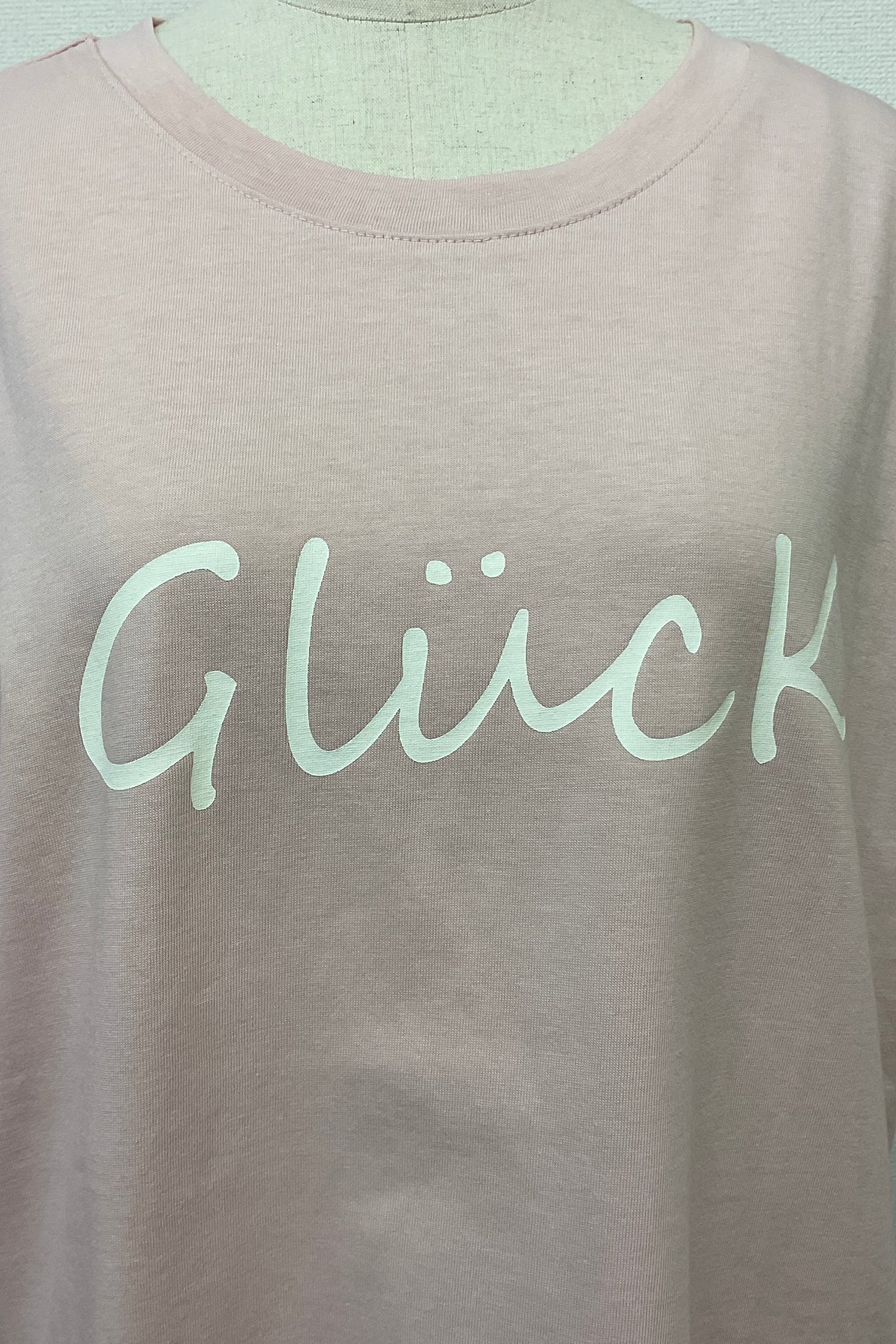 袖スリットロゴTシャツ（7分袖）
