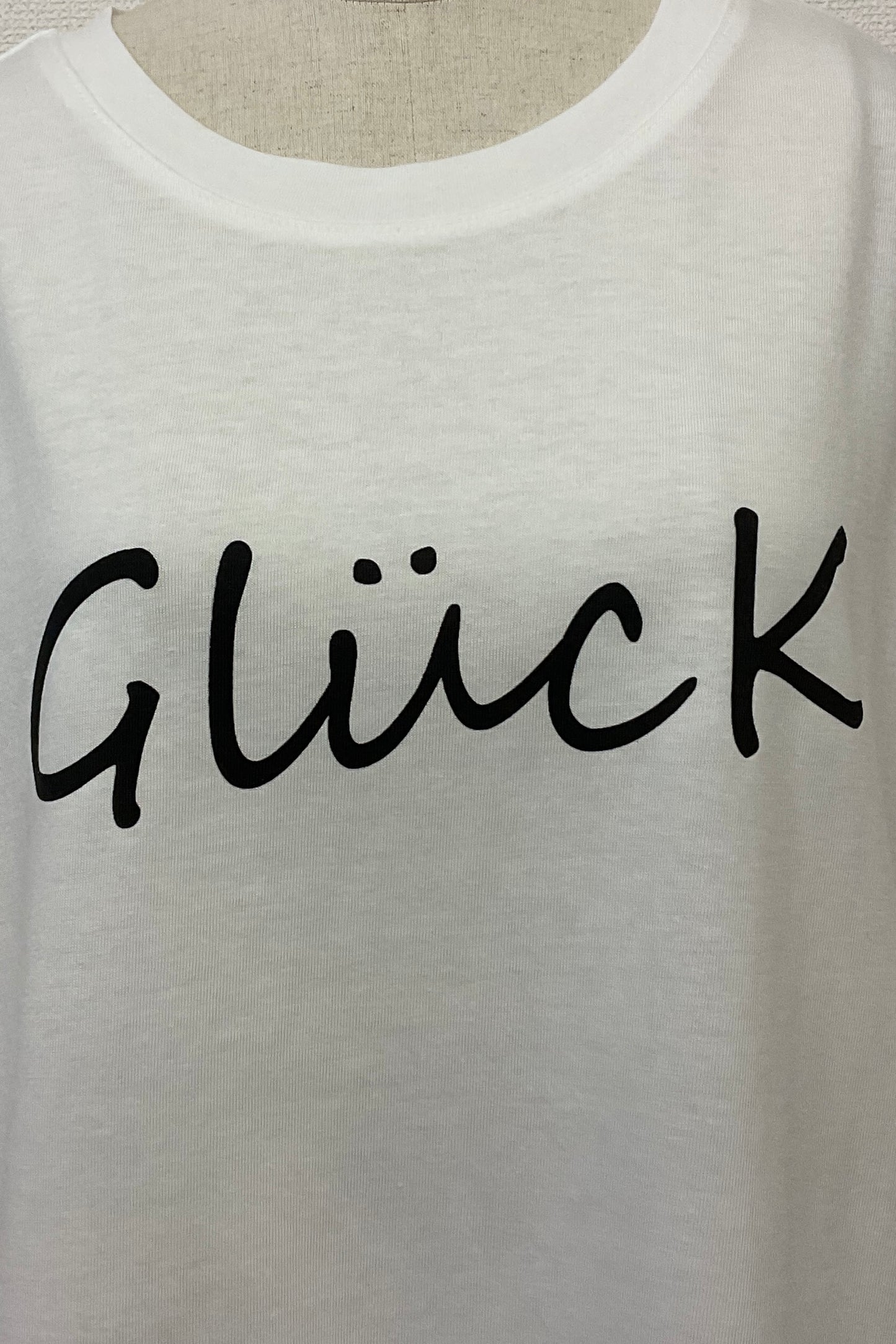 袖スリットロゴTシャツ（7分袖）