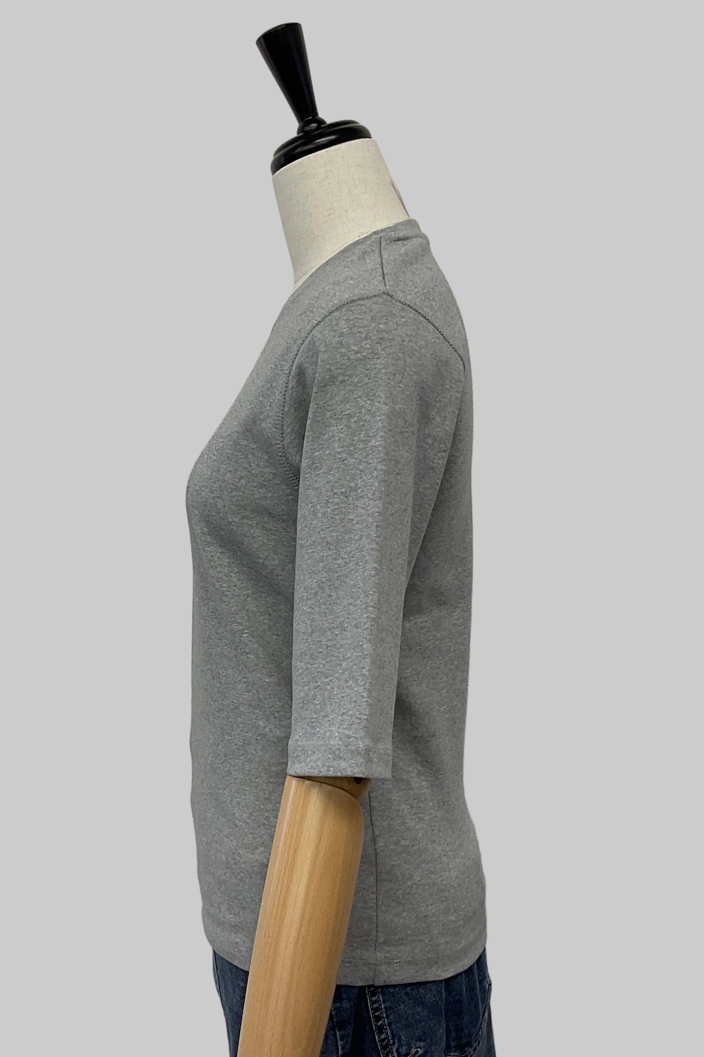5分袖コンパクトTシャツ