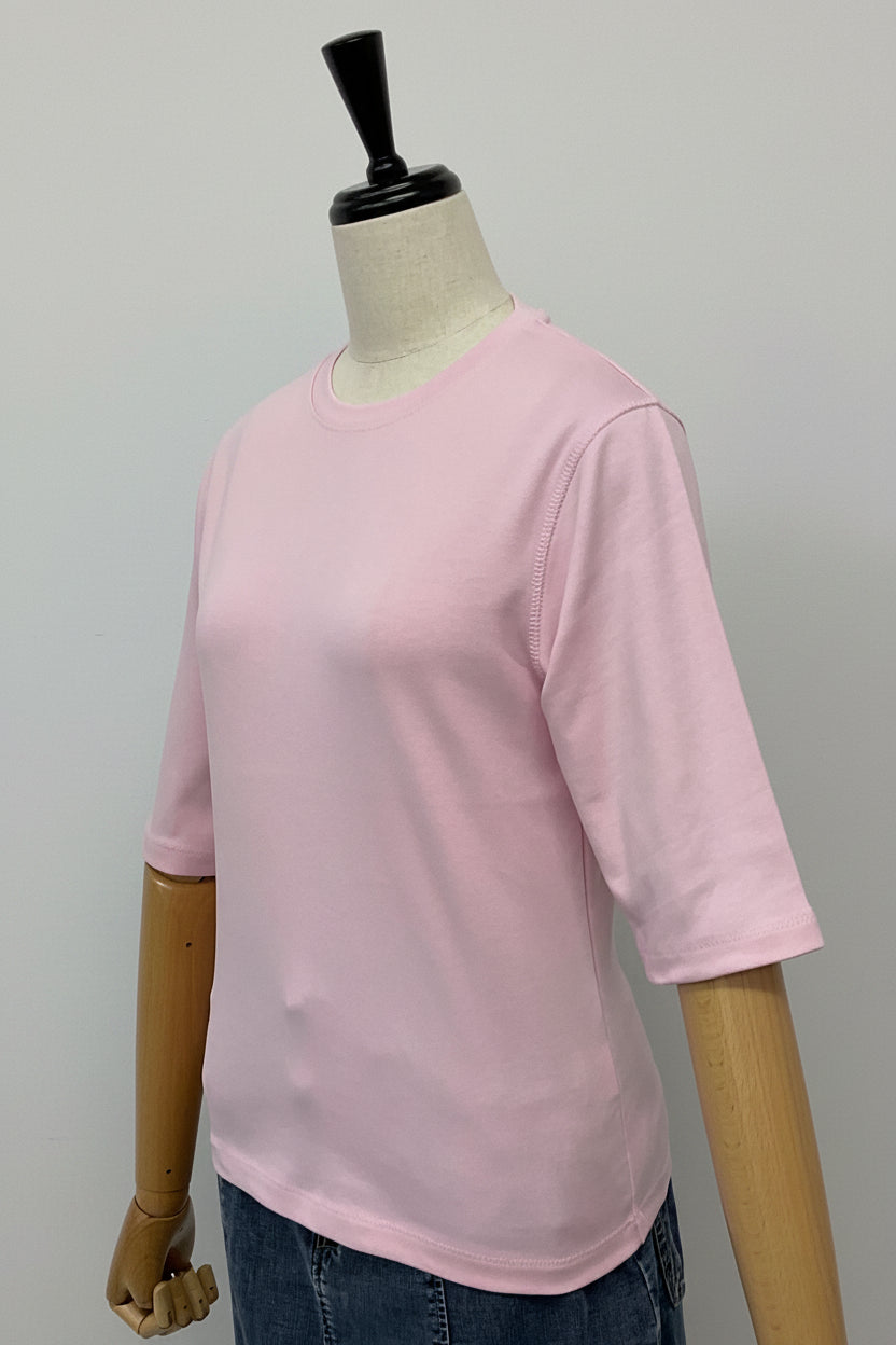 5分袖コンパクトTシャツ