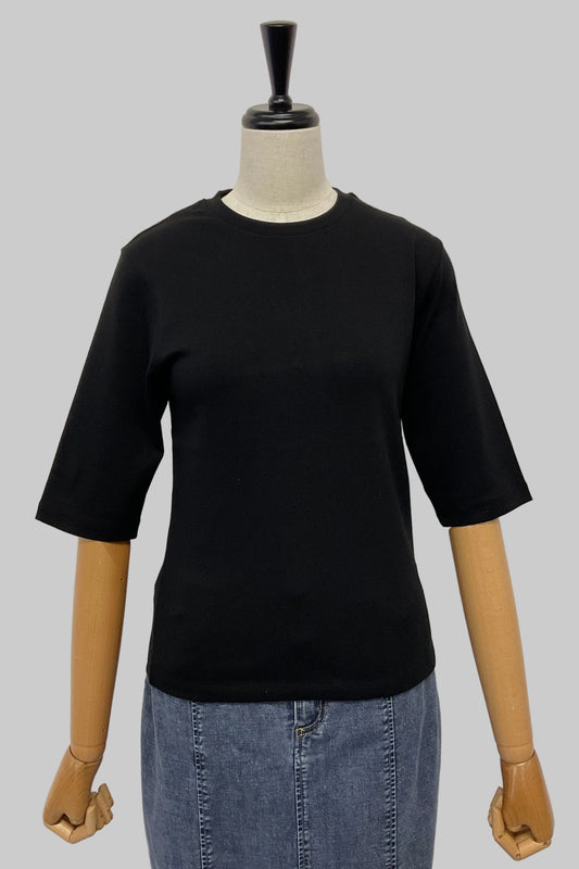 5分袖コンパクトTシャツ