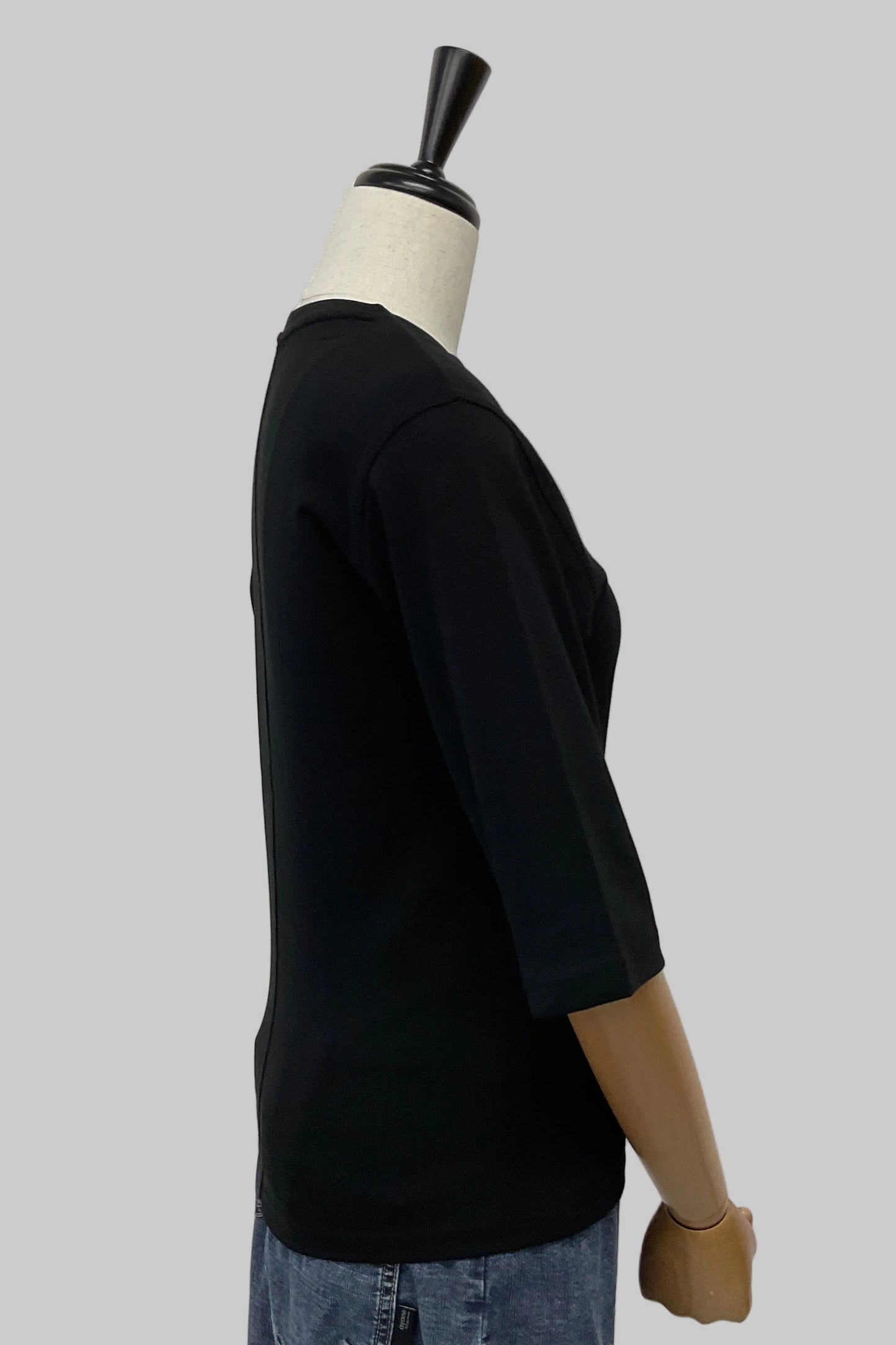5分袖コンパクトTシャツ