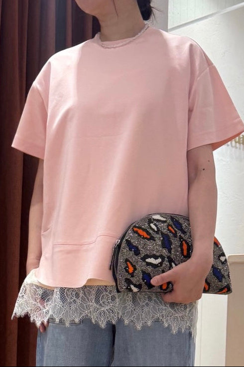 袖切り替え半袖Tシャツ