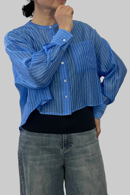 ショートシアーシャツ