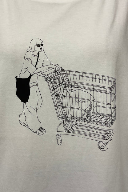 手描きプリントＴシャツ