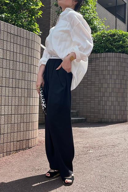 ウエストロゴタックパンツ