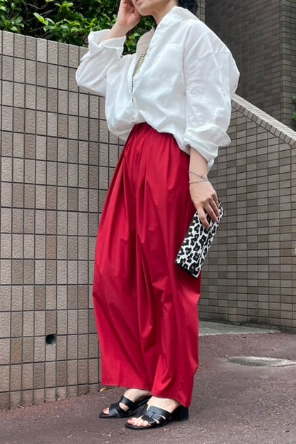 タックバレルパンツ