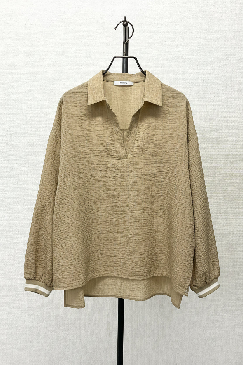 〈20%OFF〉ドロストスキッパーシャツ