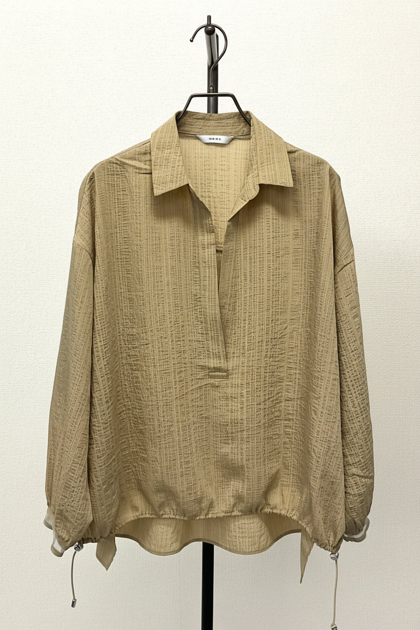 〈20%OFF〉ドロストスキッパーシャツ