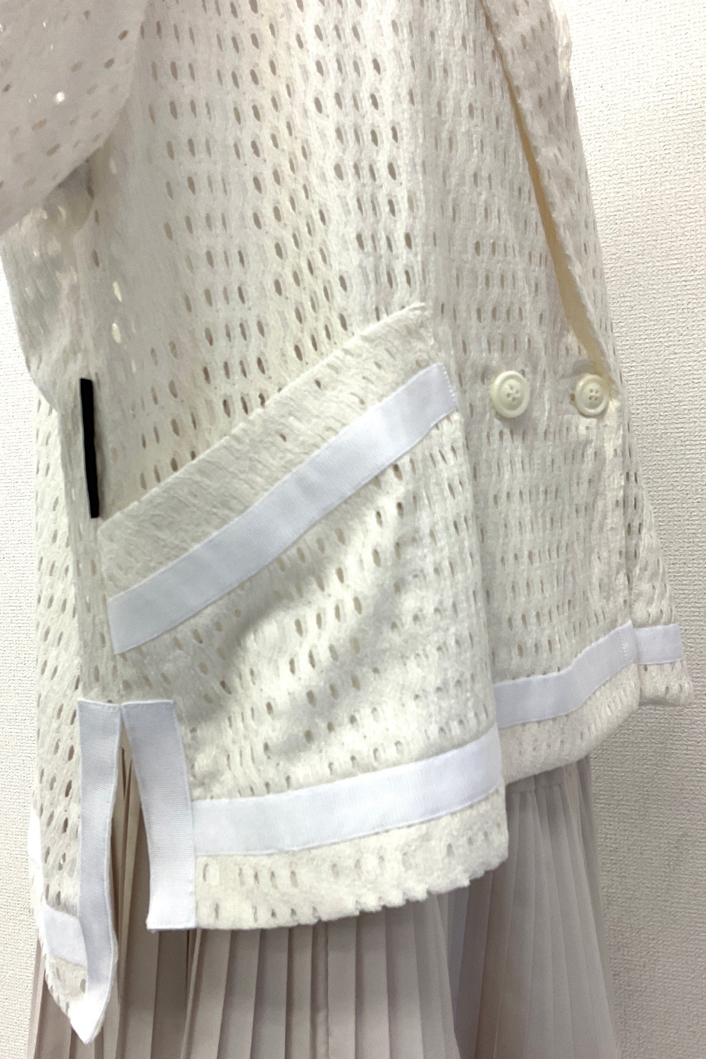 メッシュレースジャケット