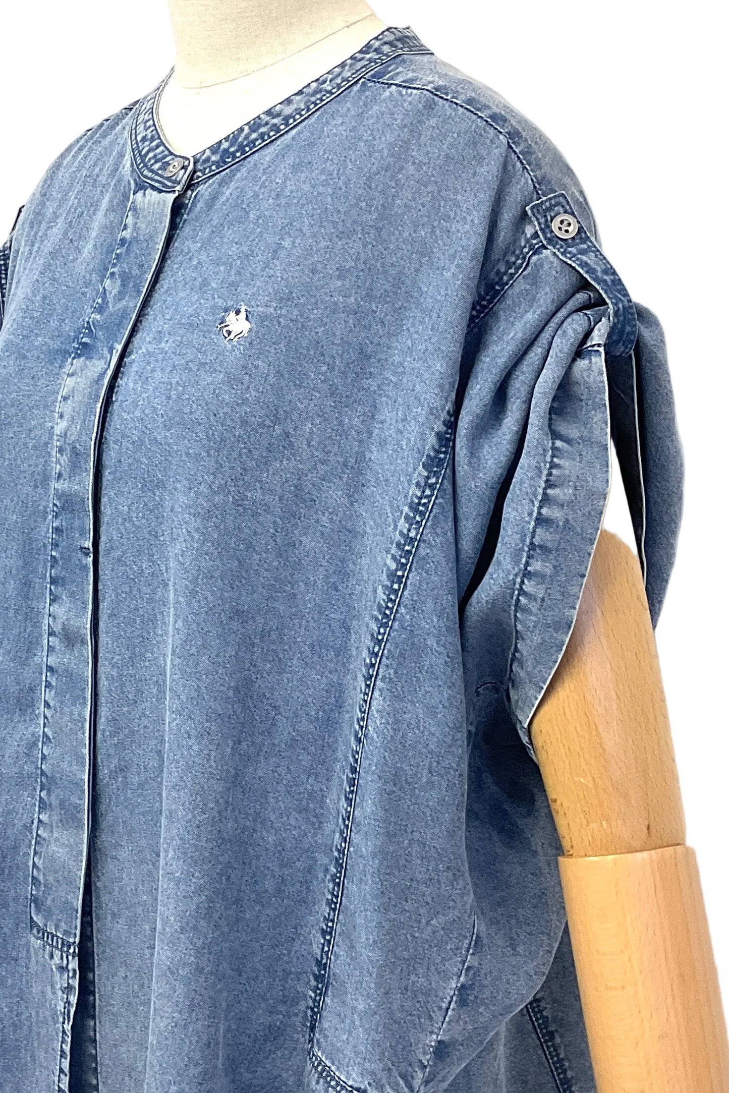 POLOBCSデニムシャツ