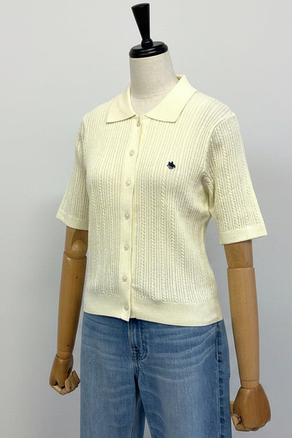 POLO BCS衿付きカーディガン