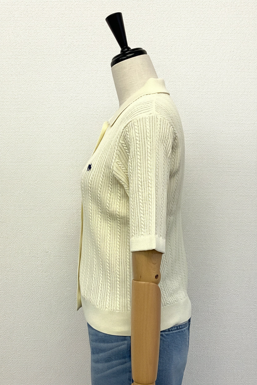 POLO BCS衿付きカーディガン