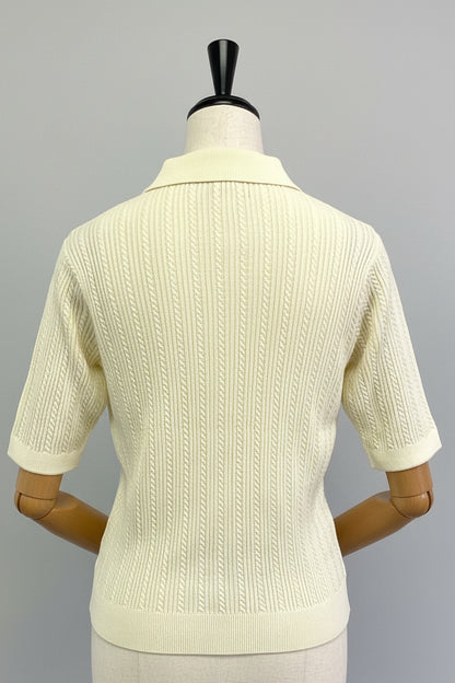 POLO BCS衿付きカーディガン