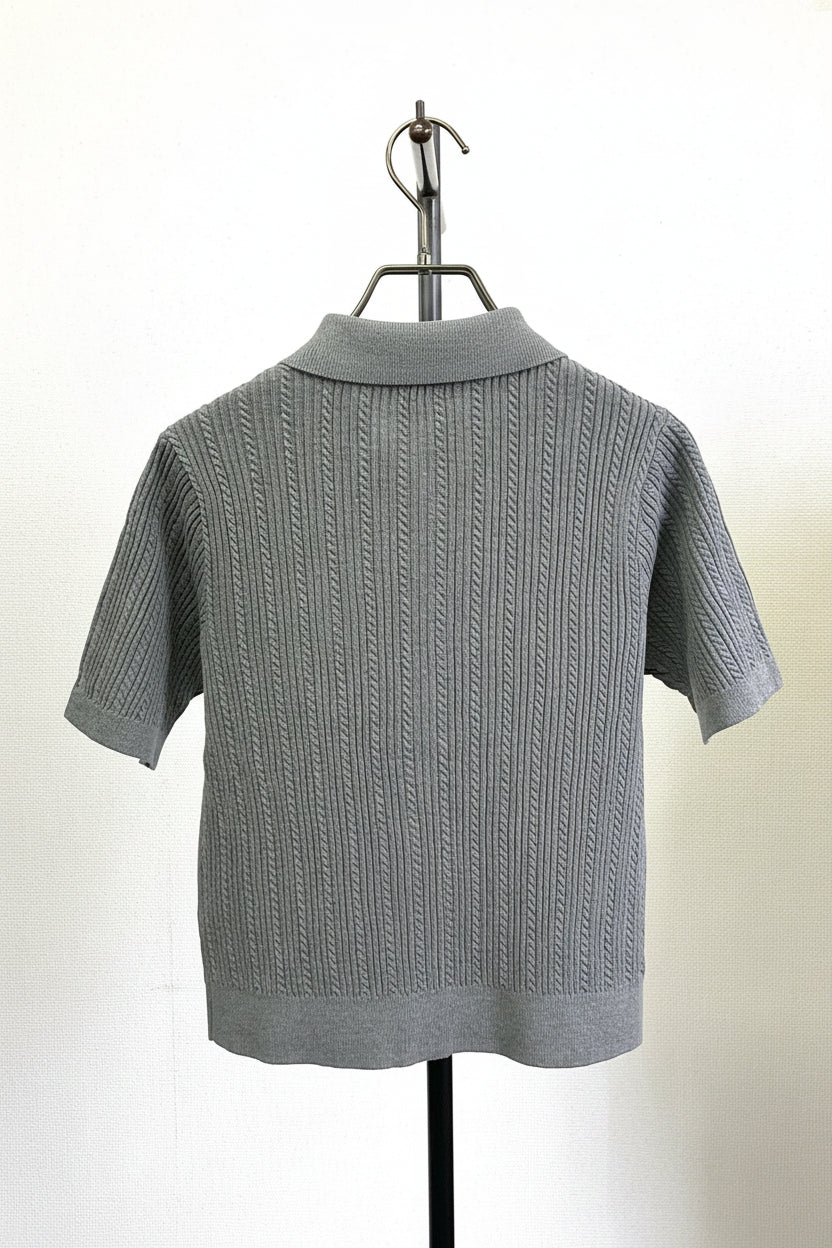 POLO BCS衿付きカーディガン