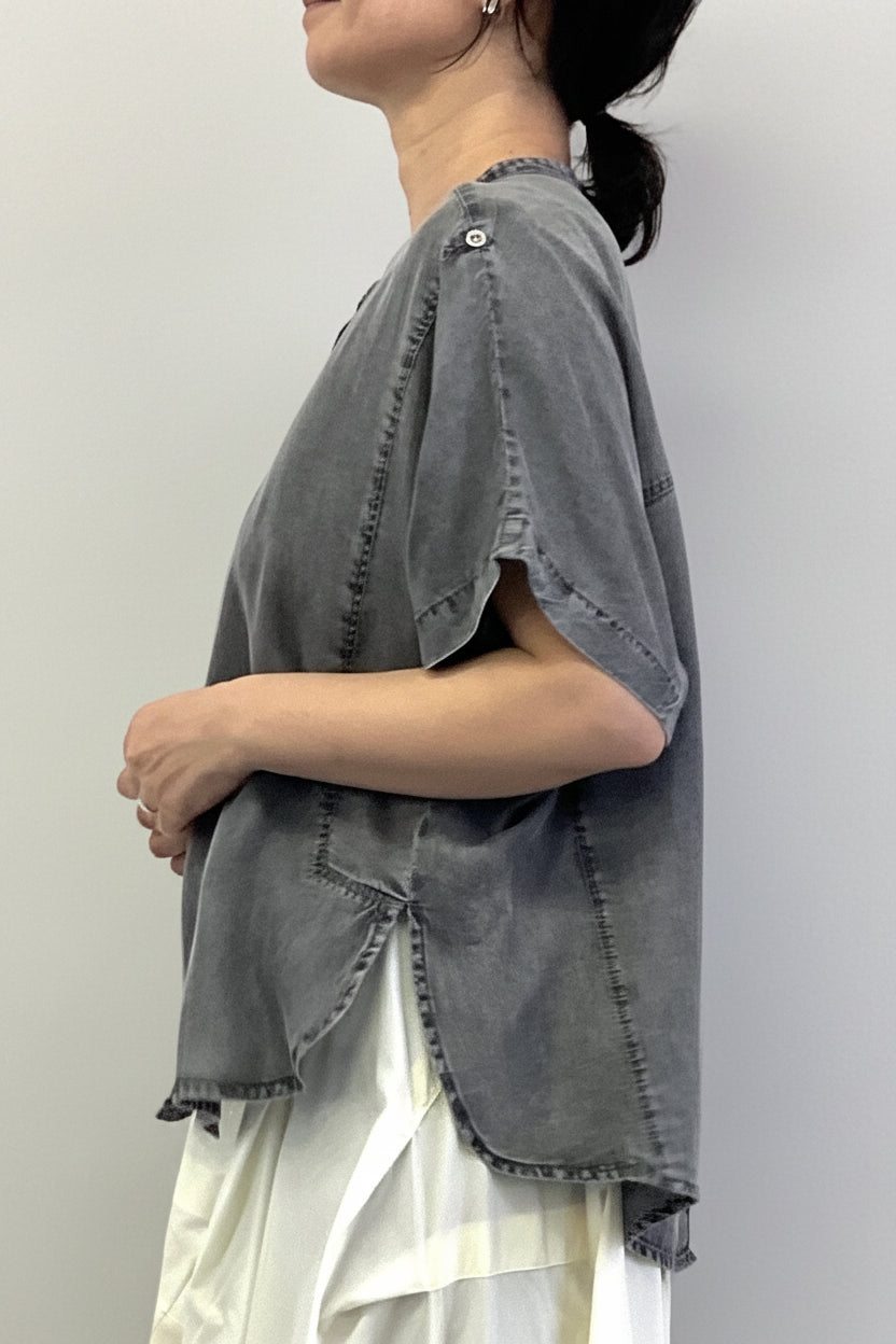 POLOBCSデニムシャツ