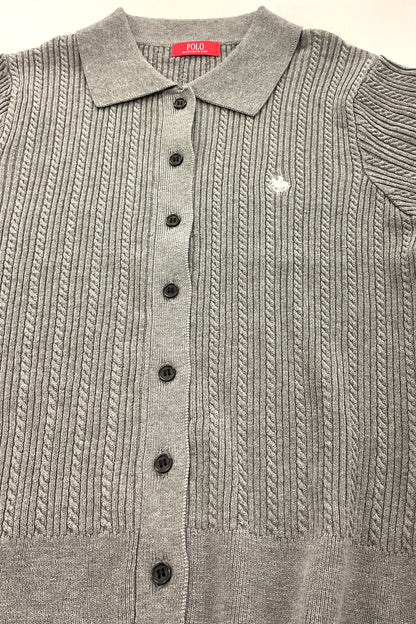 POLO BCS衿付きカーディガン