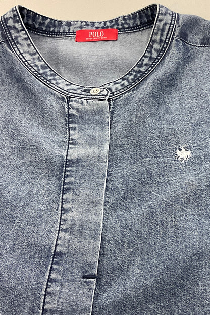 POLOBCSデニムシャツ
