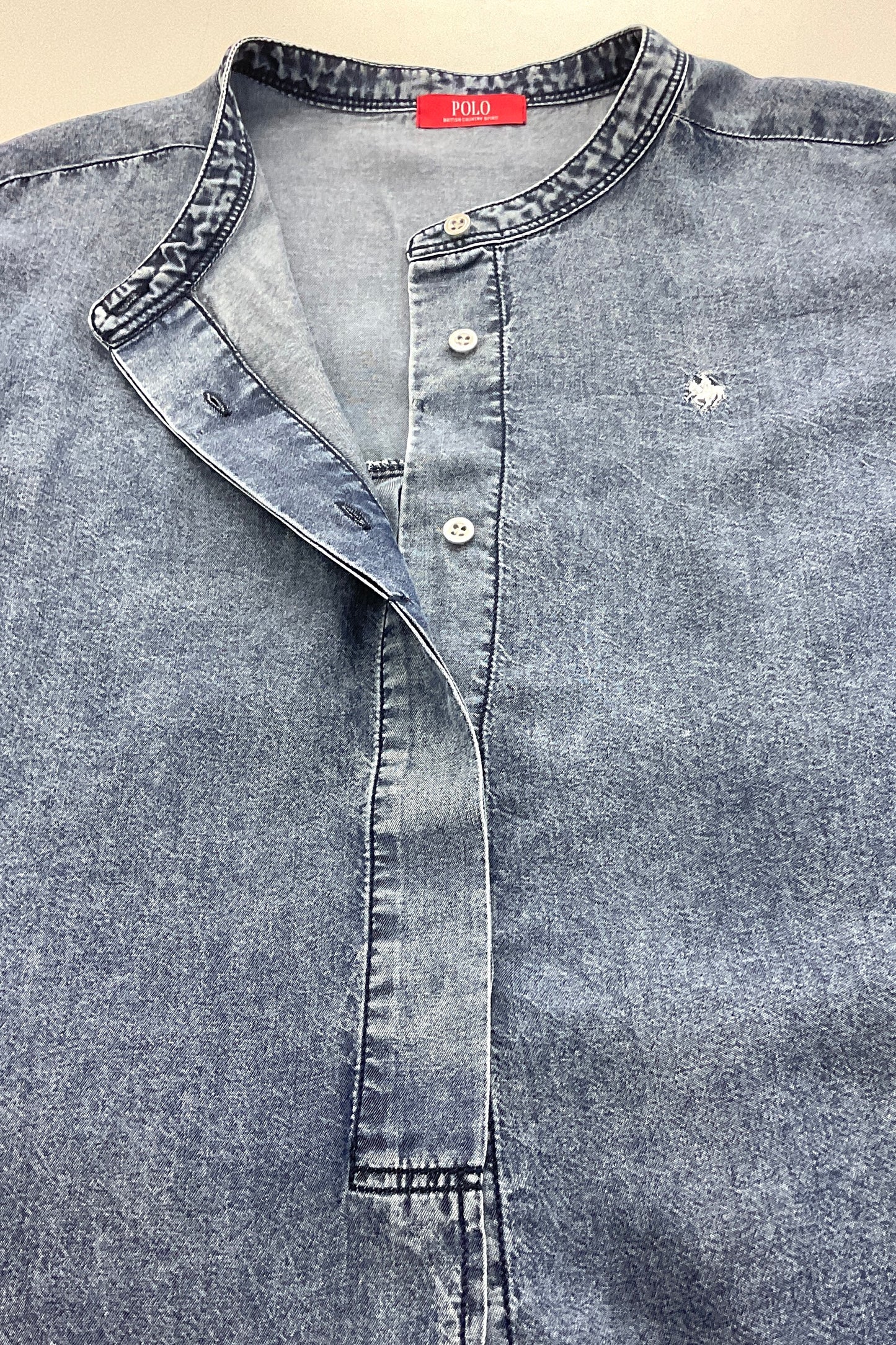 POLOBCSデニムシャツ