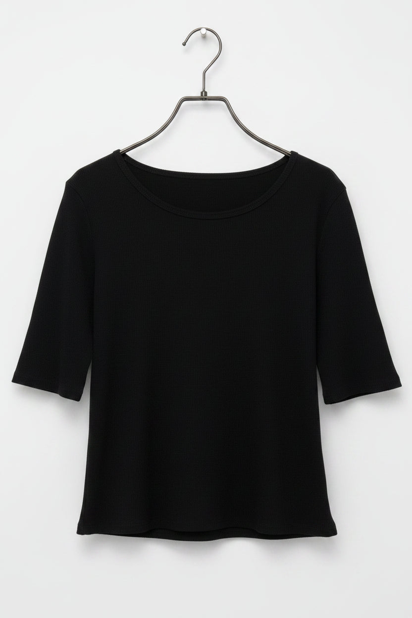 ヴィンテージライクリブTシャツ
