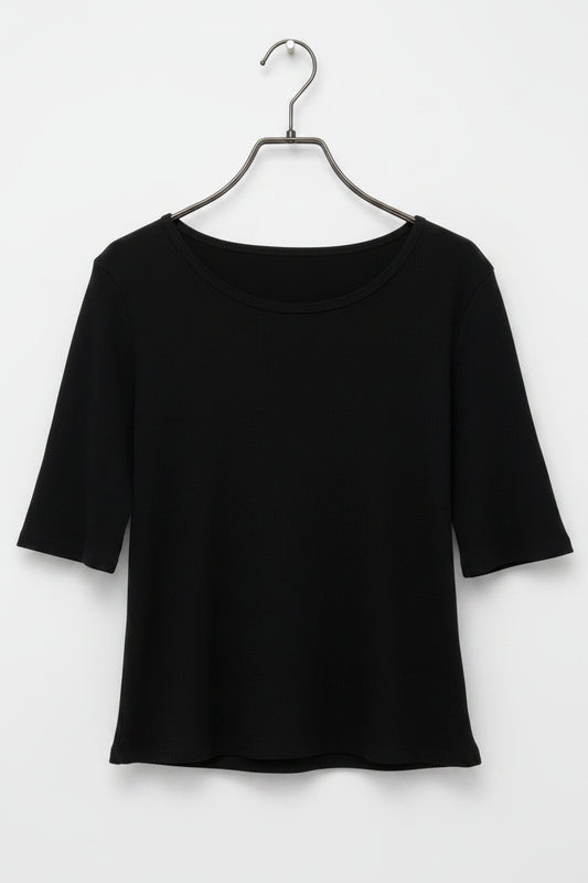 ヴィンテージライクリブTシャツ