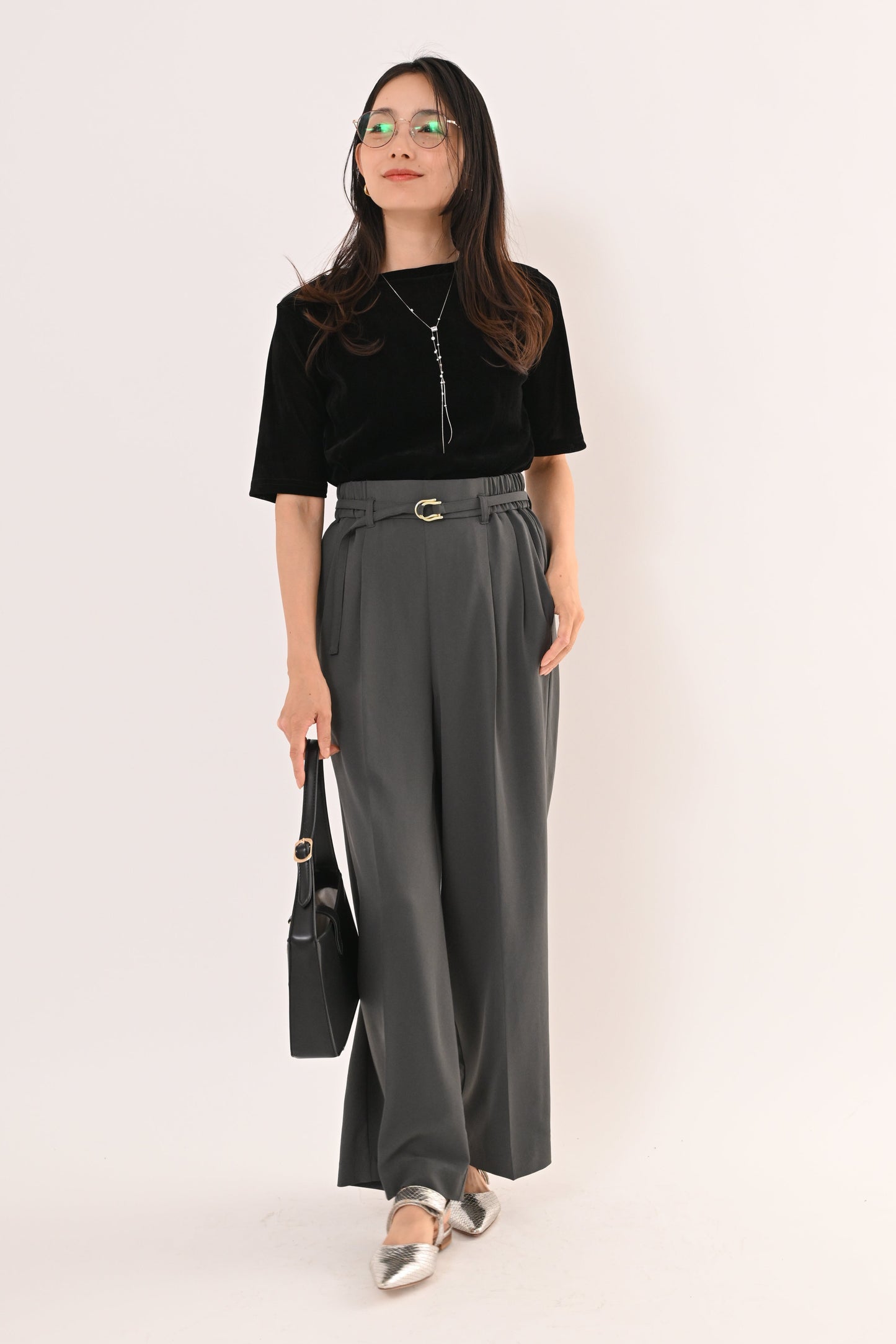 ［ＮＥＷ］ストレッチワイドパンツ