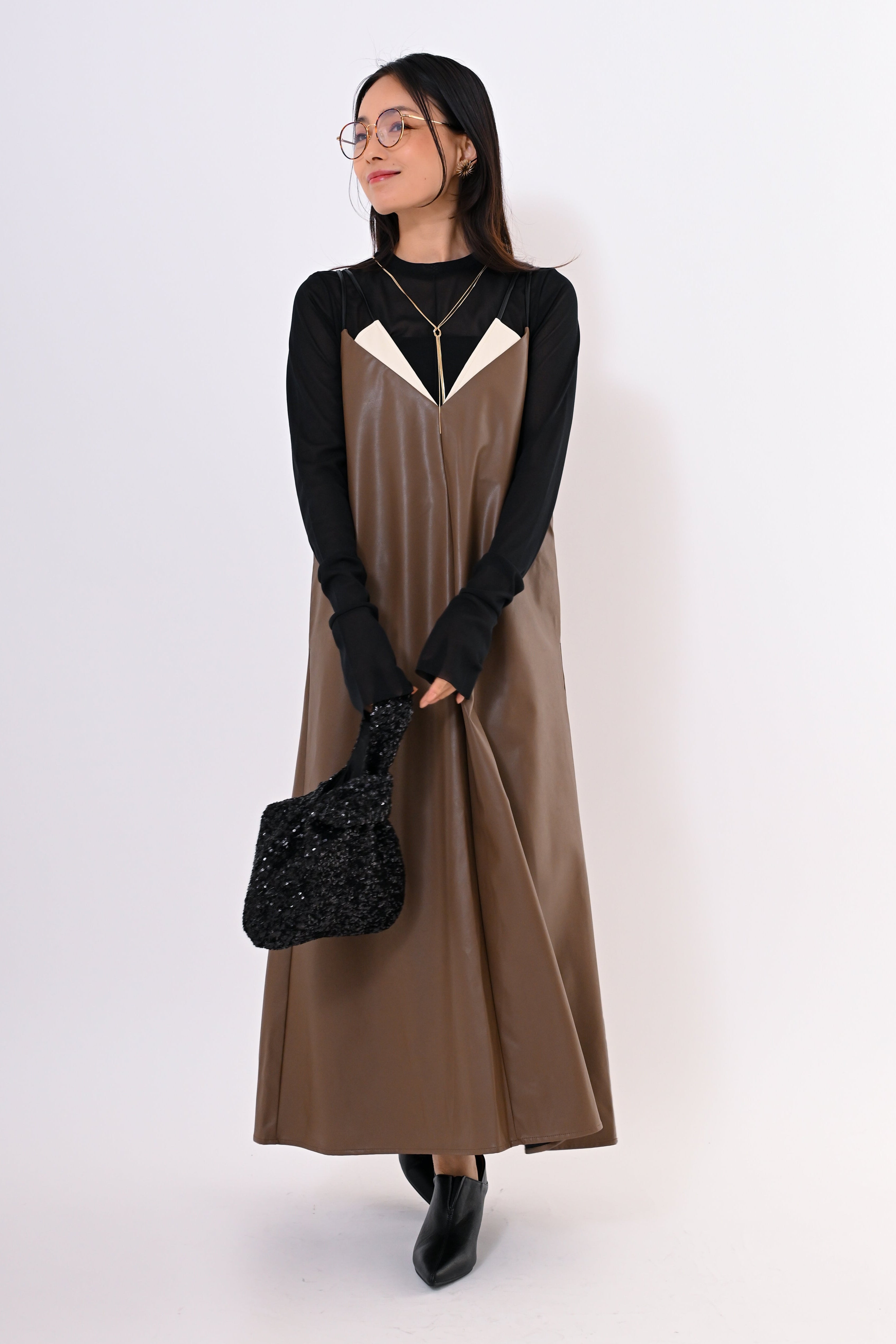 コンジェペイエ　ミリタリーキャミワンピース　ジャンパースカート ミリタリーキャミワンピース｜BIGI online store - ビギ