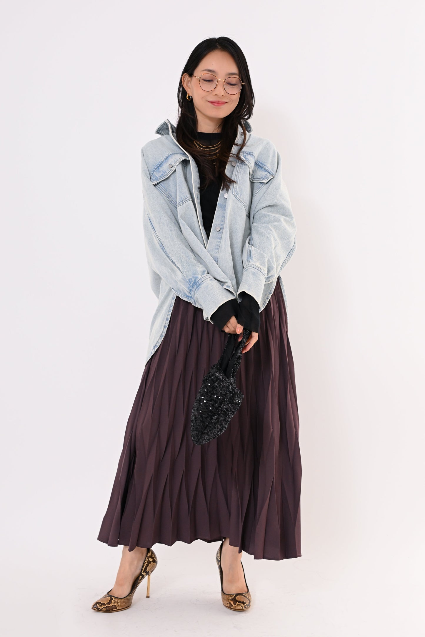 デニムドルマンシャツＪＫ