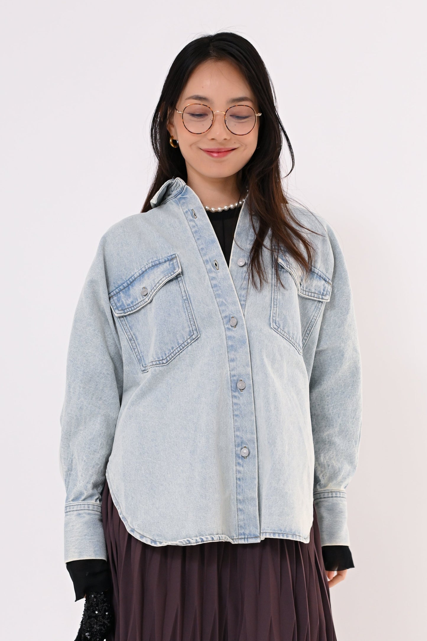 デニムドルマンシャツＪＫ